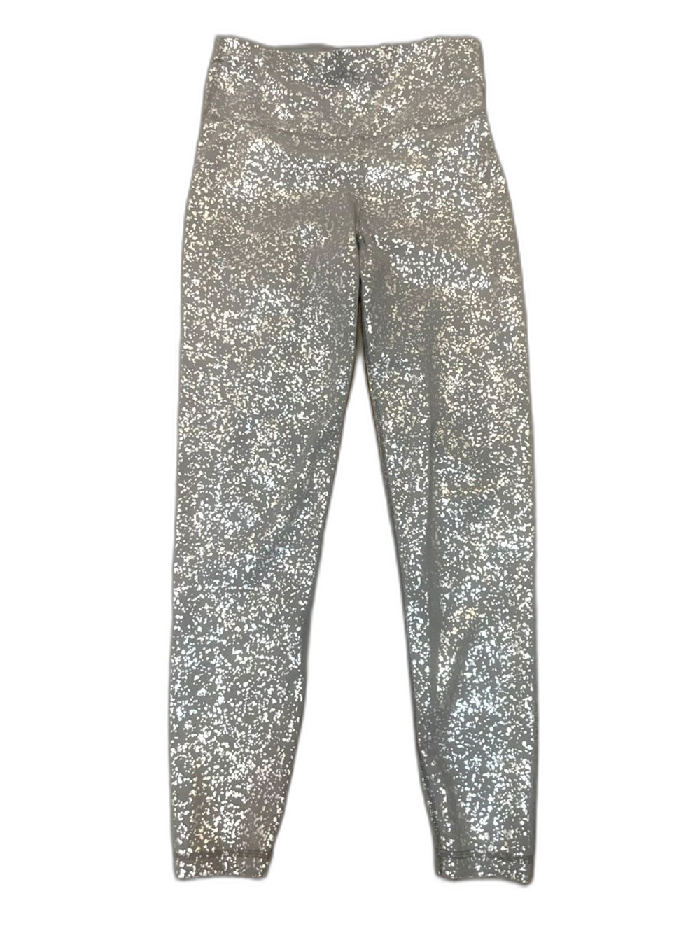 Sweaty Betty Terrazzo Foil Print Goddess 7/8 Leggings Grey